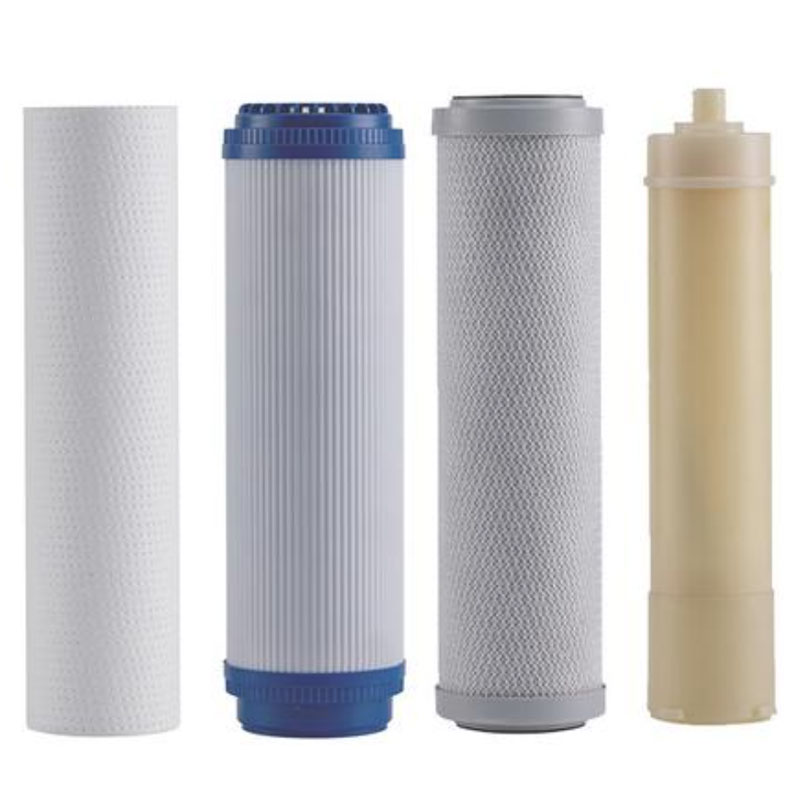 Filterfles en filterelement PP-kunststofpellets